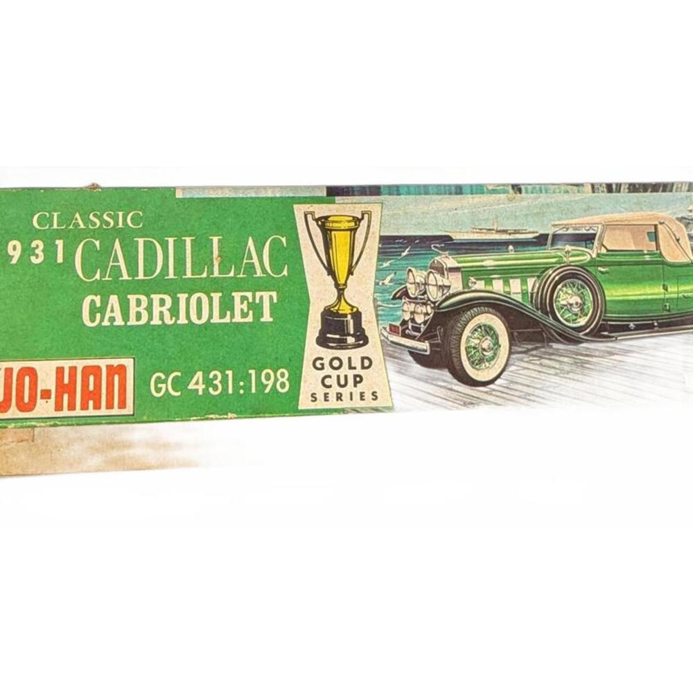 1931 Cadillac V-16 Cabriolet Model Kit by Jo-Han
